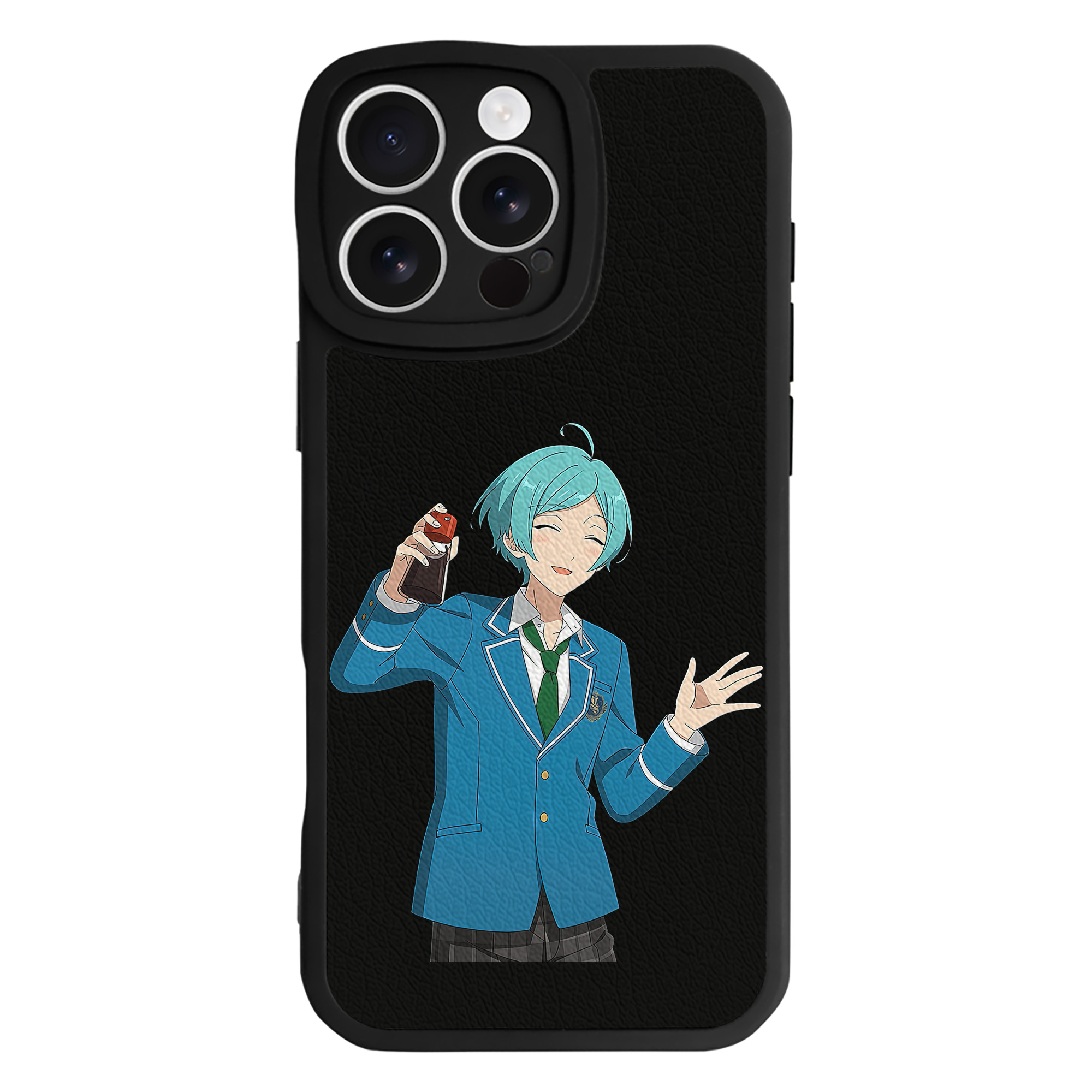 （画像用） あんさんぶるスターズ! Ensemble Stars 【iPhone 16シリーズ対応】シリコンスマホケース（レザー調） 材質：シリコン